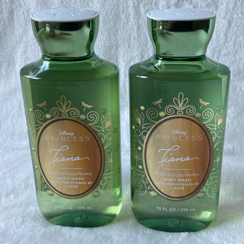Bath & Body Works Disney Princess Tiana Body Wash Set of 2 pieces
